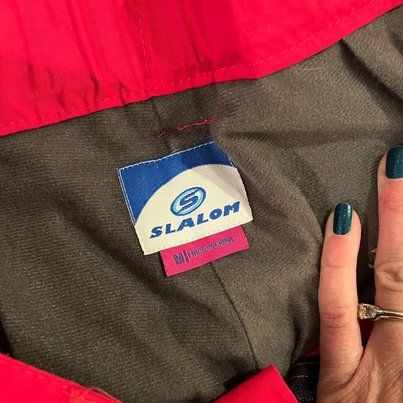 Hot pink ski pants size medium - Picture 6 of 9